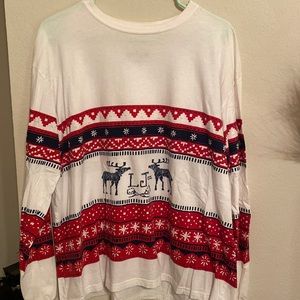 Lauren James long Sleeve Christmas Tee (size XL)